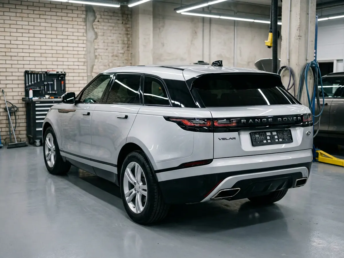 Range Rover Velar — ремонт заднего крыла