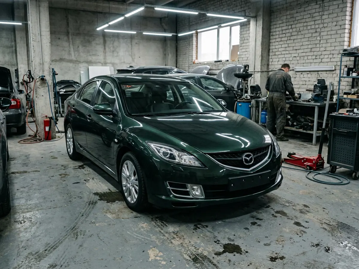 Mazda 6 — восстановление после ДТП